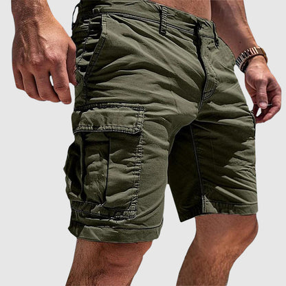 Montarello Men's Cargo Shorts Knee Length Multi-Pocket