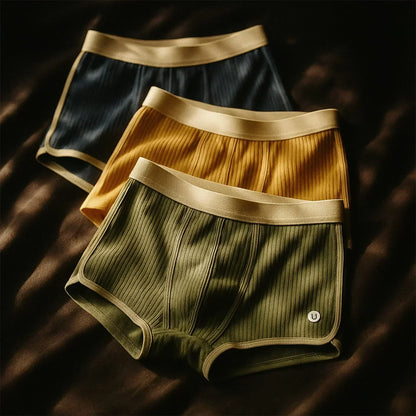 Montarello Men's Ribbed Boxer Shorts 3-Pack