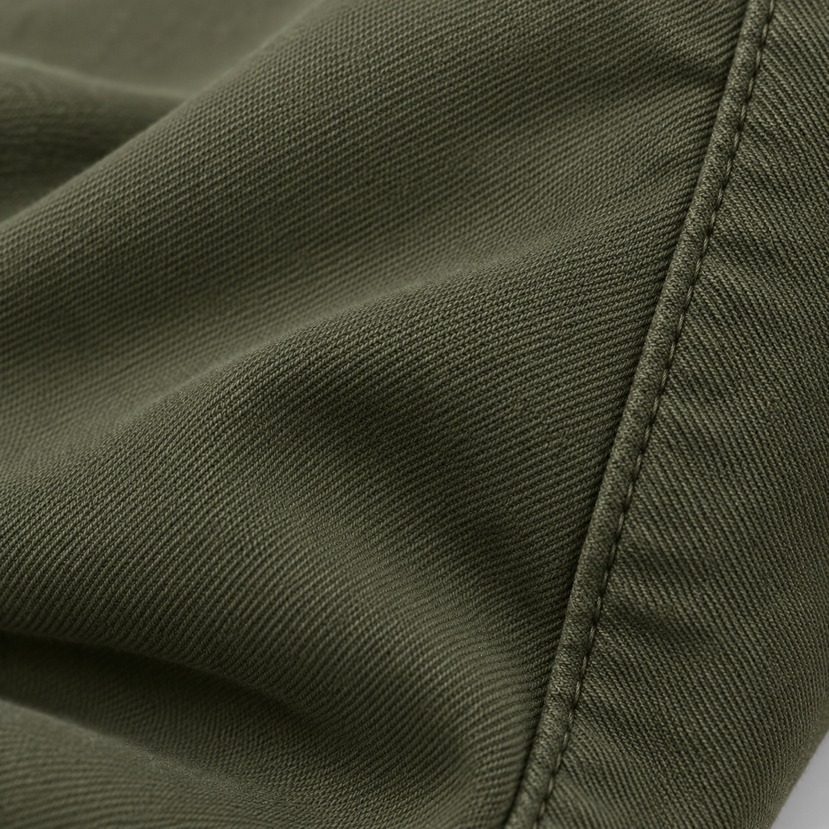 Montarello drawstring trousers - Dark Green - fabric