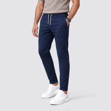 Montarello drawstring trousers - Navy Blue - hero
