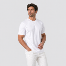 Montarello Men's Ice Silk Lightweight Cooling Crew Neck T-Shirt