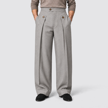 Montarello wide leg trousers - Grey - frontaal