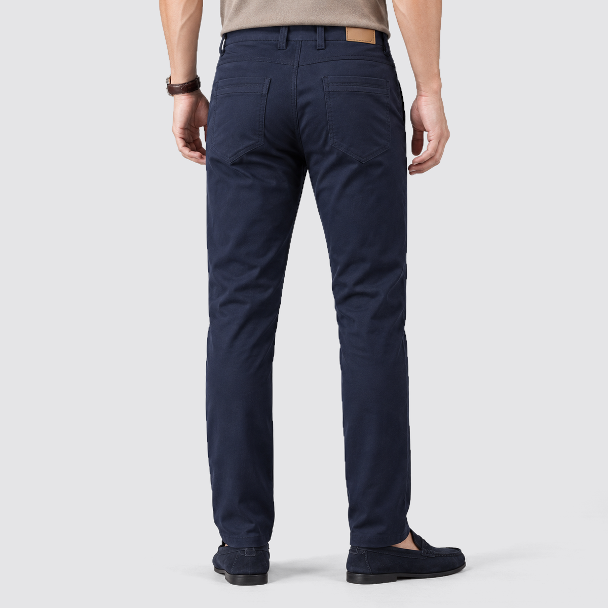 Montarello work trousers - Dark Blue - rear