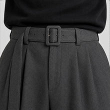 Montarello Men's Trousers Straight Leg Pleated Tailored