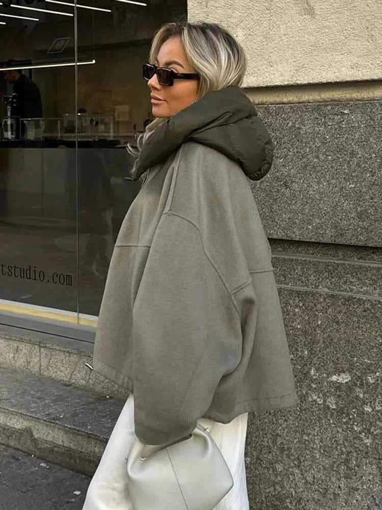 Montarello Women's Padded Jacket Oversized Hooded
