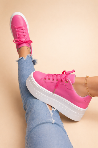 Montarello Platform Women's Lace-Up Sneakers