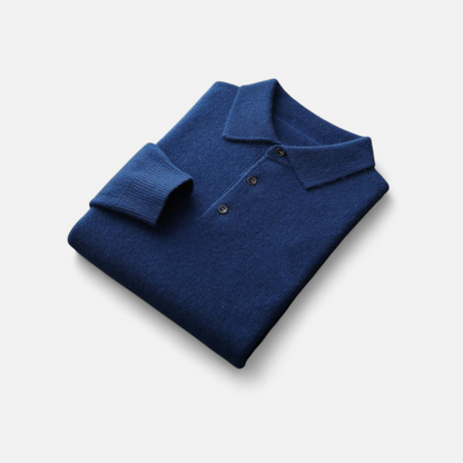 Montarello Merino Polo Wool Sweater