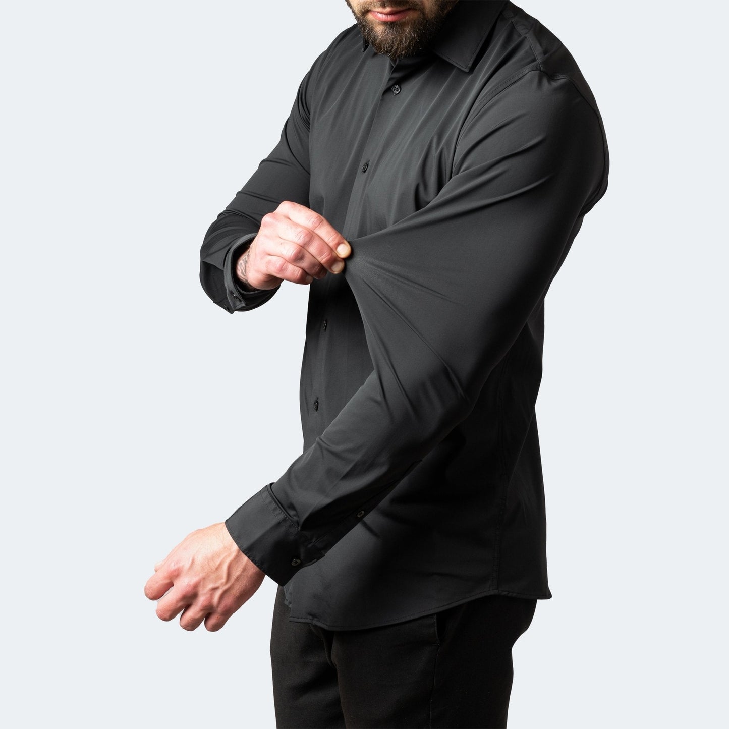 Montarello Men’s Stretch Non-Iron Performance Shirt