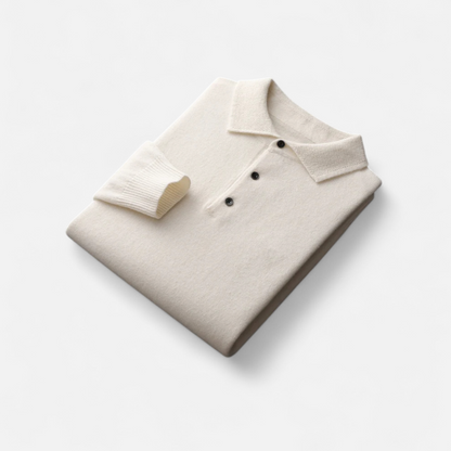 Montarello Merino Polo Wool Sweater