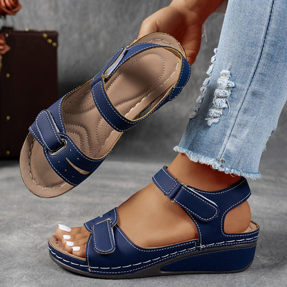 Montarello Adjustable Strap Women's Wedge Sandals